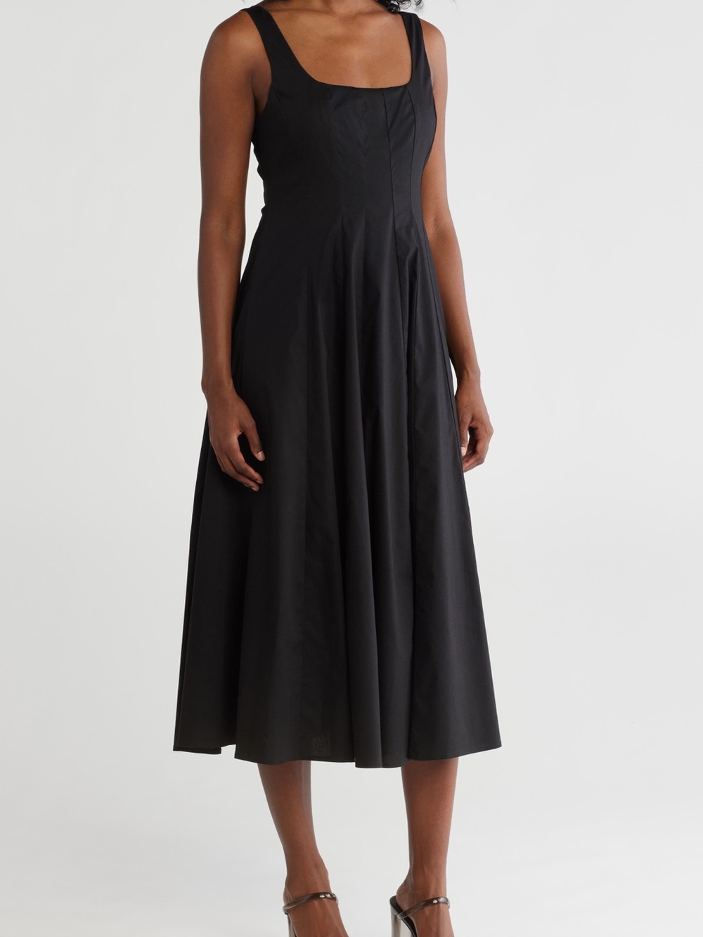 Wayf Godet Tank Dress. Size XS